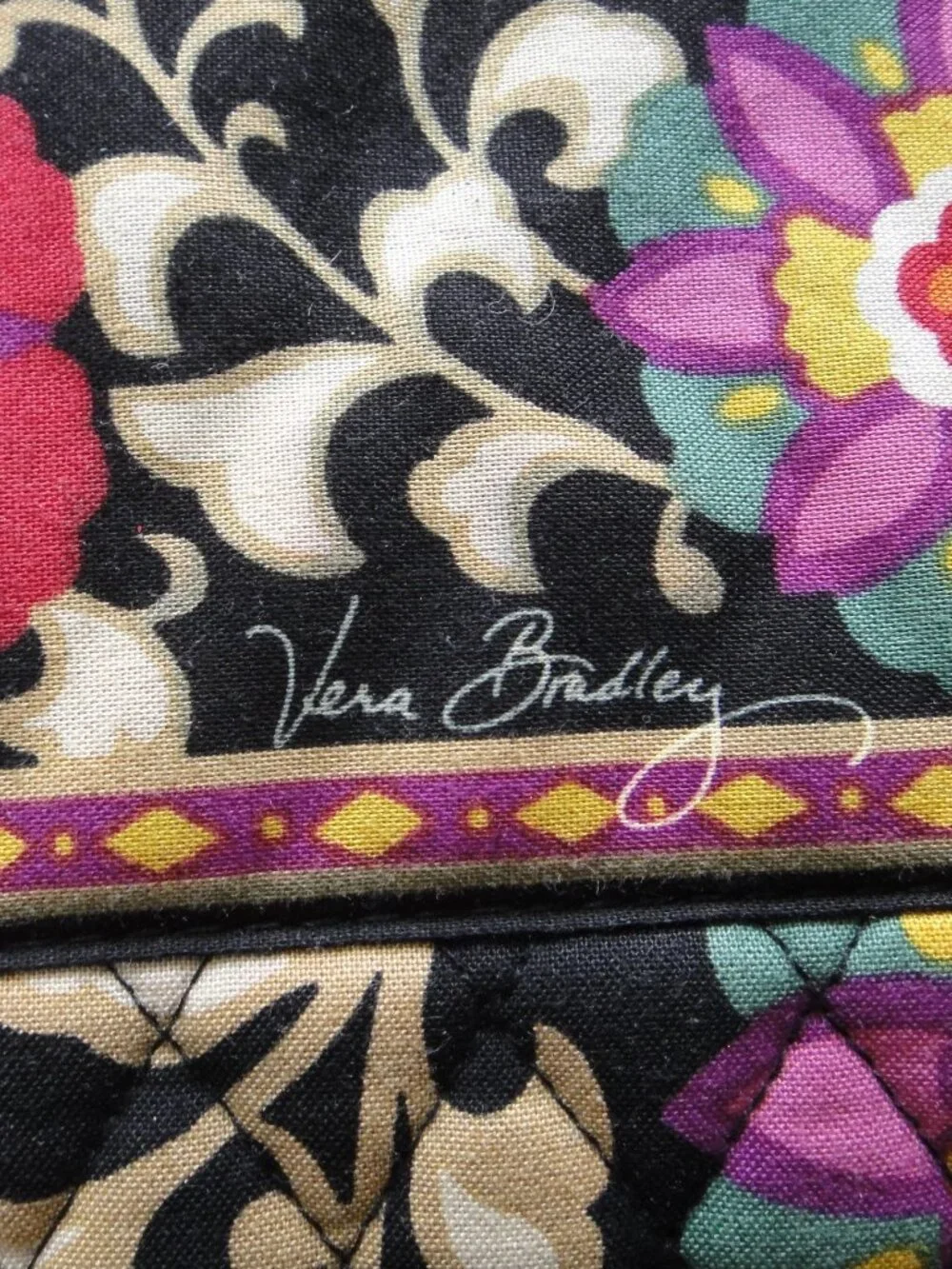 Vera Bradley Hanging Travel Organizer Suzani Toiletry Makeup Jewelry  Craft Bag